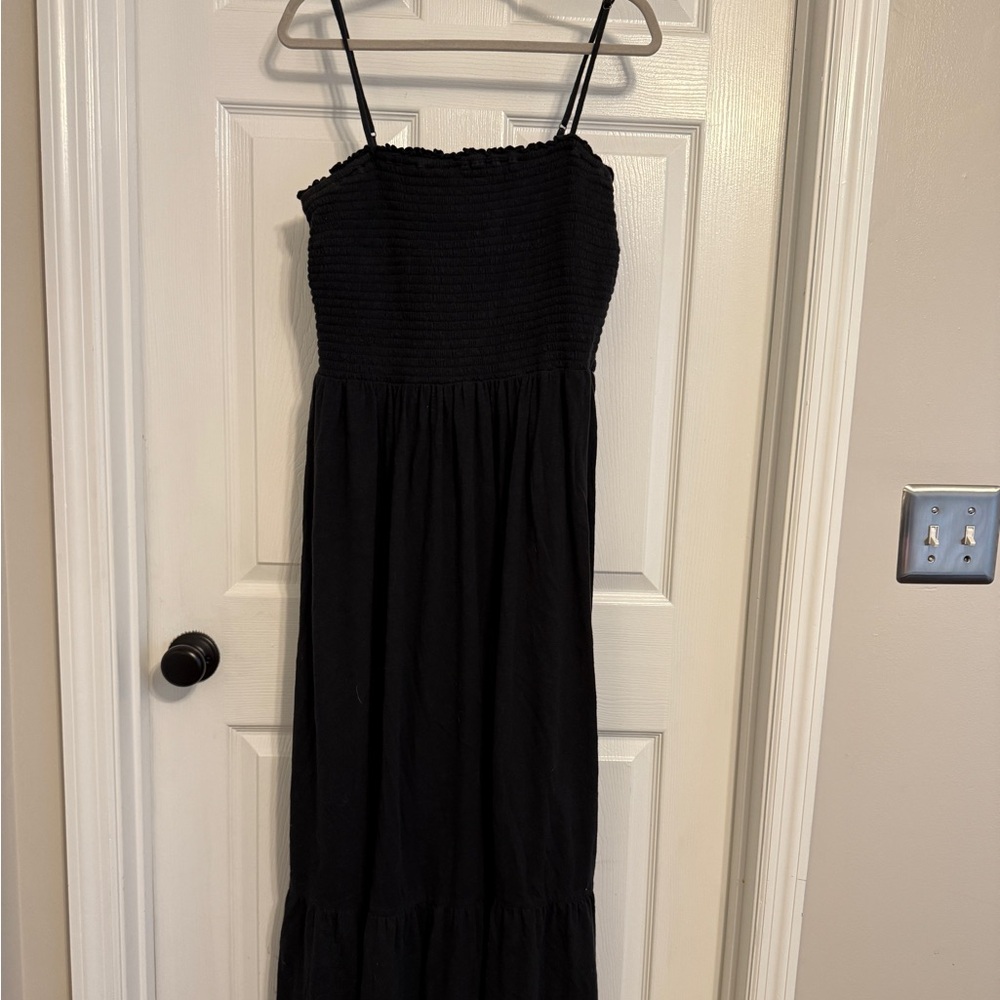 Anthropologie Black Daily Practice Maxi